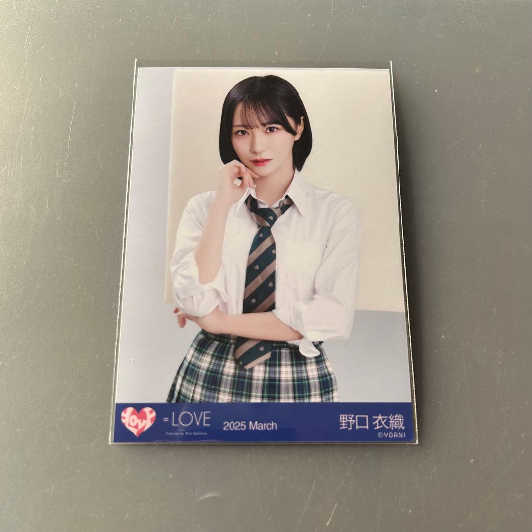 イコラブ 野口衣織 バラ 生写真㉒ - メルカリ