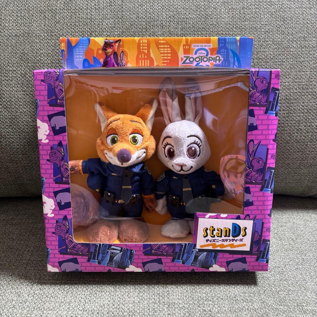 ジュディ・ホップス＆ニック・ワイルド ぬいぐるみ セット stanDs