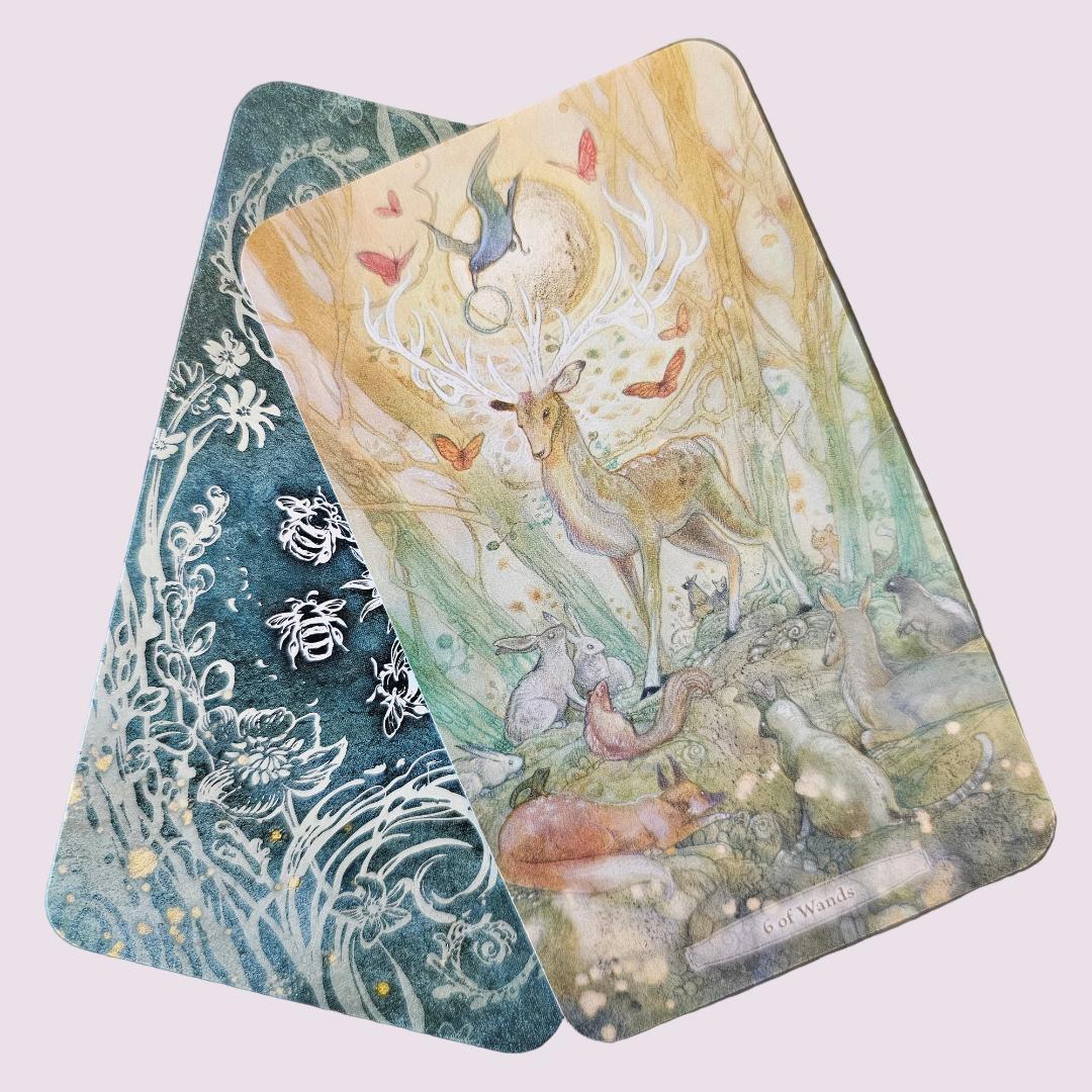 正規品タロットカード】人気作者の繊細なアート作品✨生命力あふれる緑