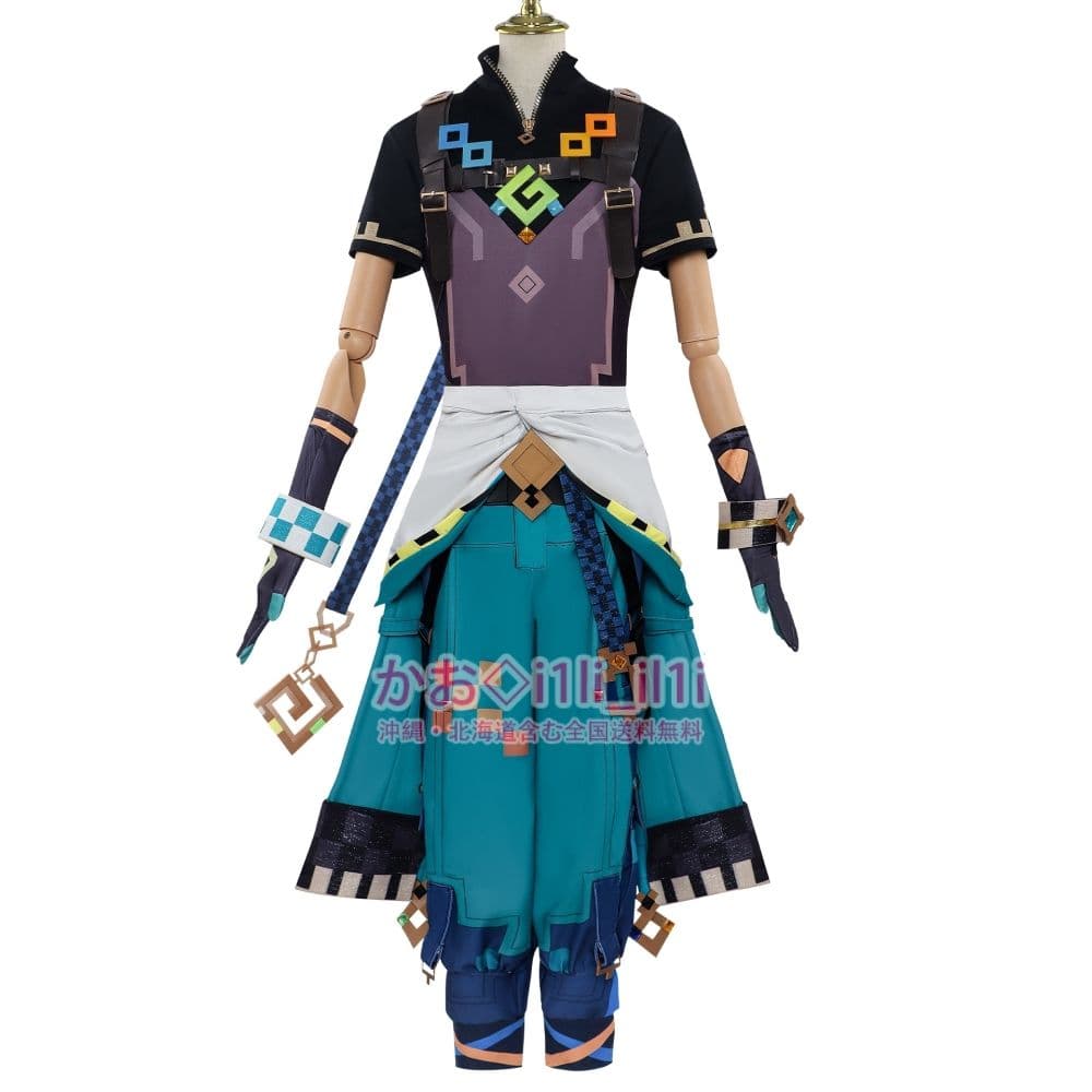 原神 キィニチ コスプレ衣装 三分妄想 原神 コスプレ キィニチ 衣装