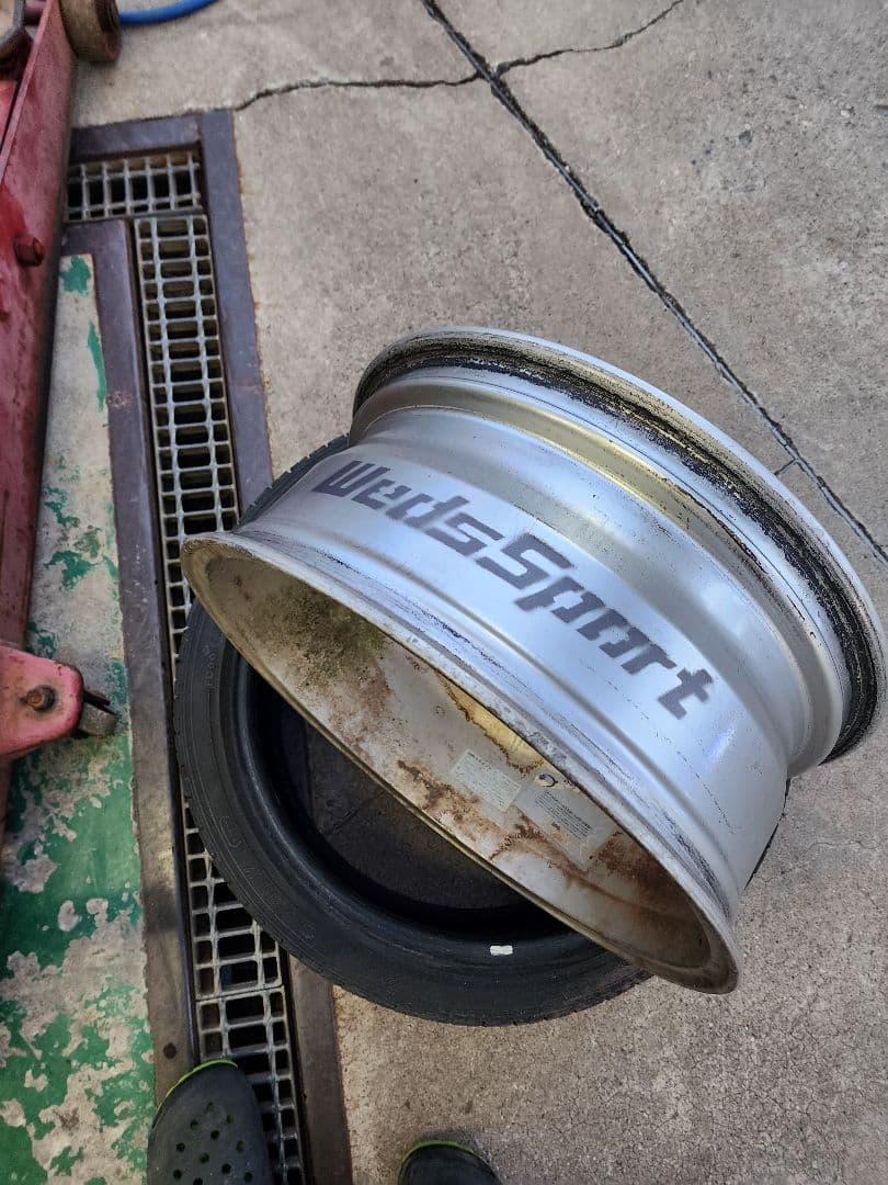 け*ん様 【希少】weds TC005 18×7.5J+48 PCD100/5H