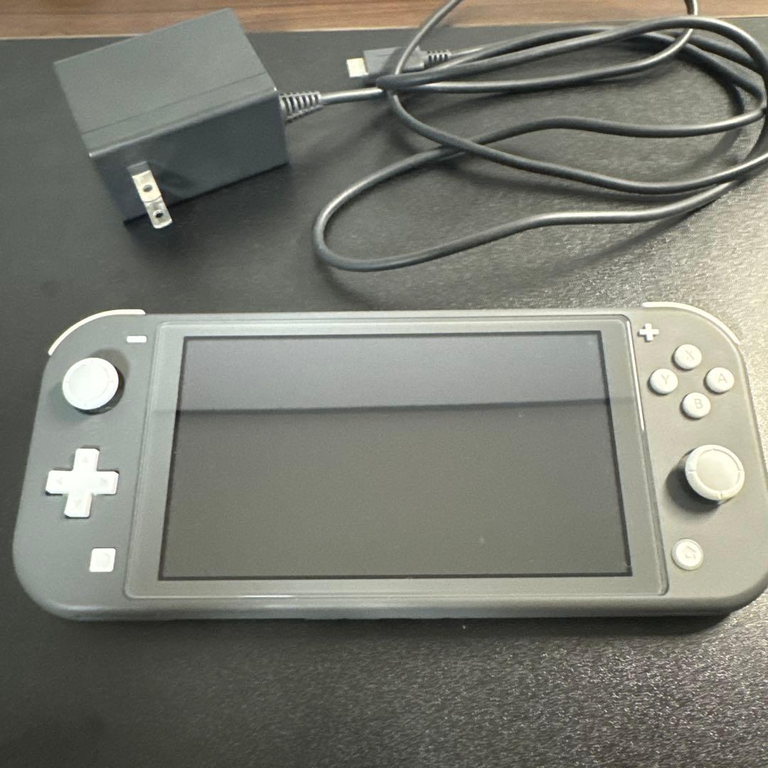 Nintendo Switch ライト　グレー　充電器付き Amazon.co.jp: Nintendo Switch Lite グレー : ゲーム