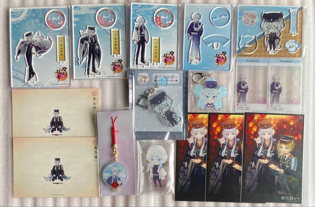 刀剣乱舞 白山吉光 都結び 刀猫男士 本丸博 アクリル ファイル ポストカード 刀剣乱舞 刀猫男士 アクリルブロック 白山吉光 - メルカリ