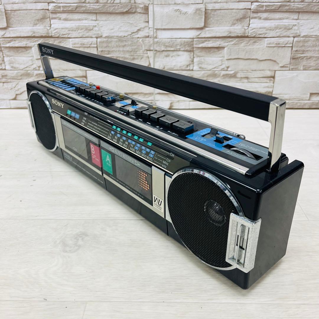 SONY ソニー ステレオラジカセ CFS-W90 レトロ - メルカリ