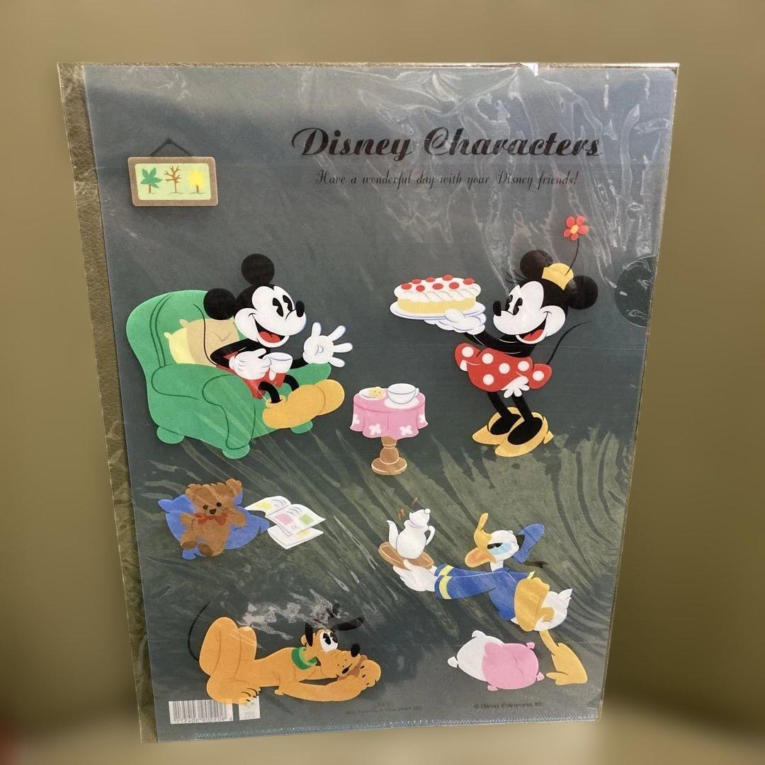 新品、未使用】ディズニーキャラクター クリアファイルセット6枚