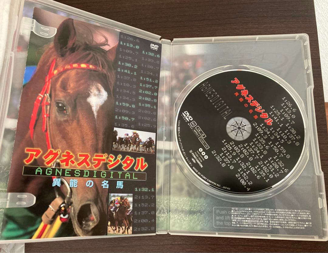 美品　アグネスデジタル　DVD