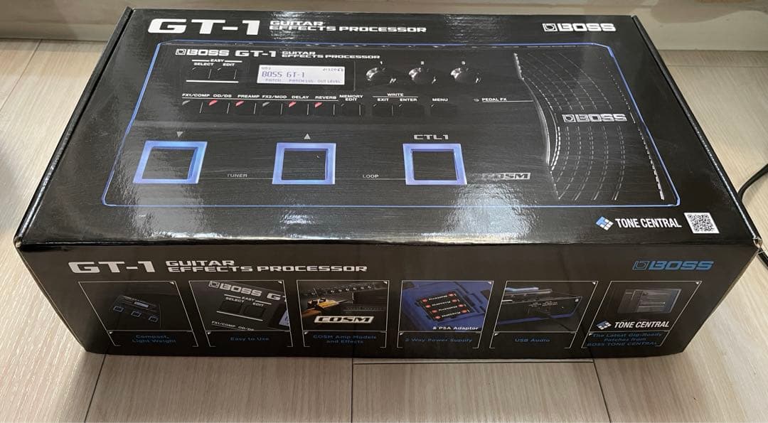 BOSS GT-1 マルチエフェクター 箱・説明書・アダプター付きの通販はau