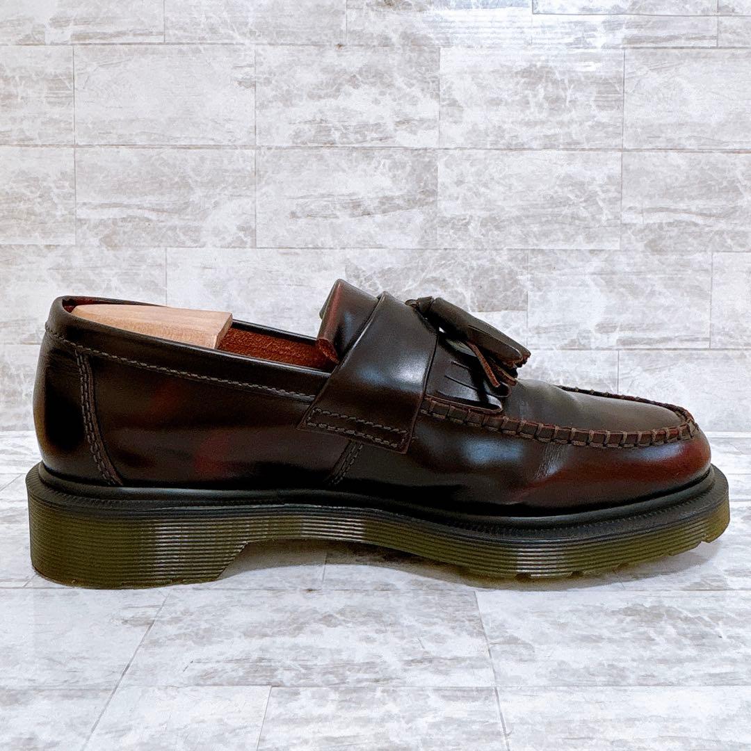 ドクターマーチン エイドリアン タッセルローファー UK6 チェリー