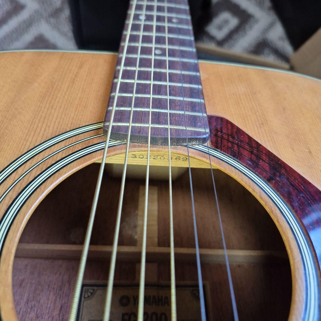 YAMAHA FG-200 アコースティックギター ハードケース付きの通販はau