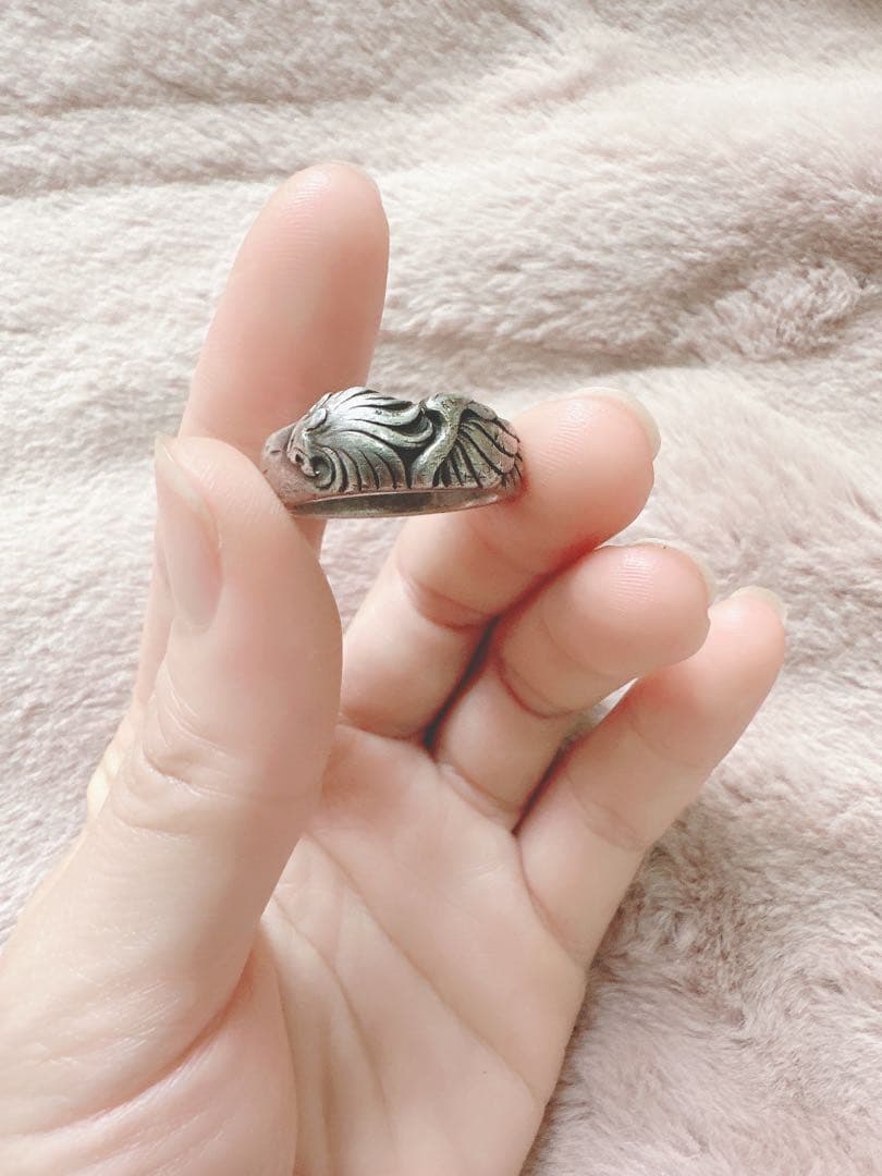 FFⅧ】スコール シルバーリング スリーピングライオンハート FF8