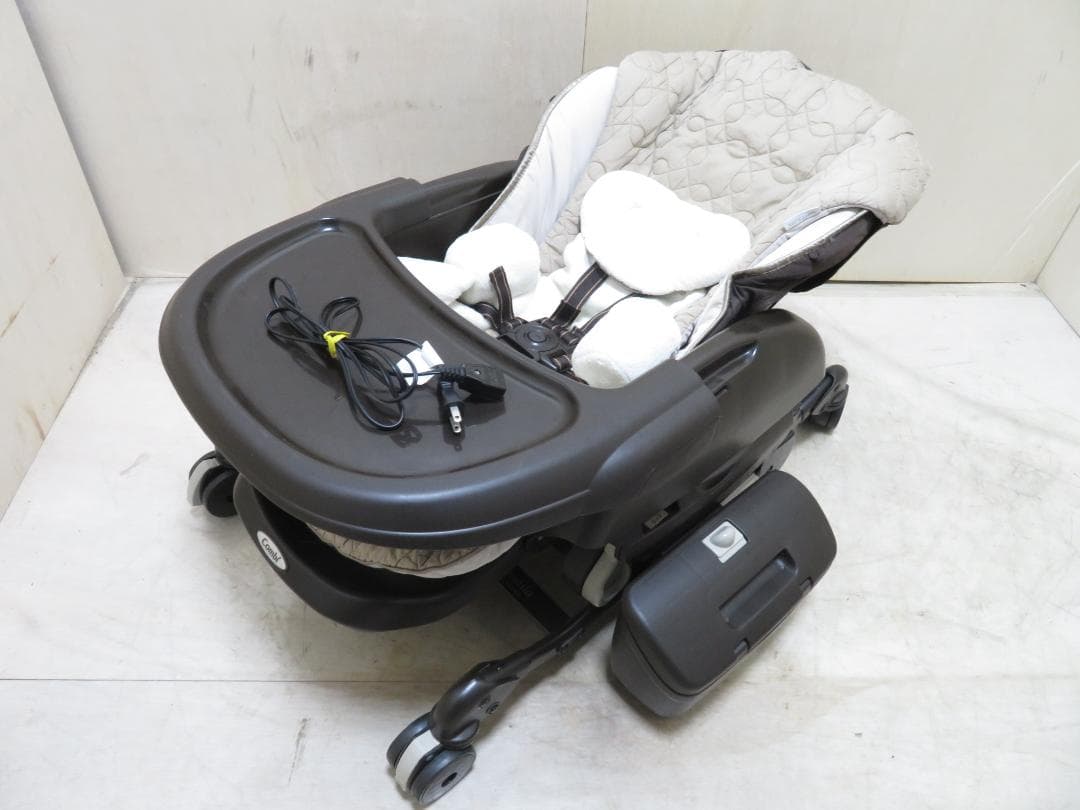 コンビ CWL ネムリラAT 電動ハイローチェア オートスウィング ベビーラック 本州往復送料無料】【期間限定2ヶ月間11000円特価】ホワイトレーベル