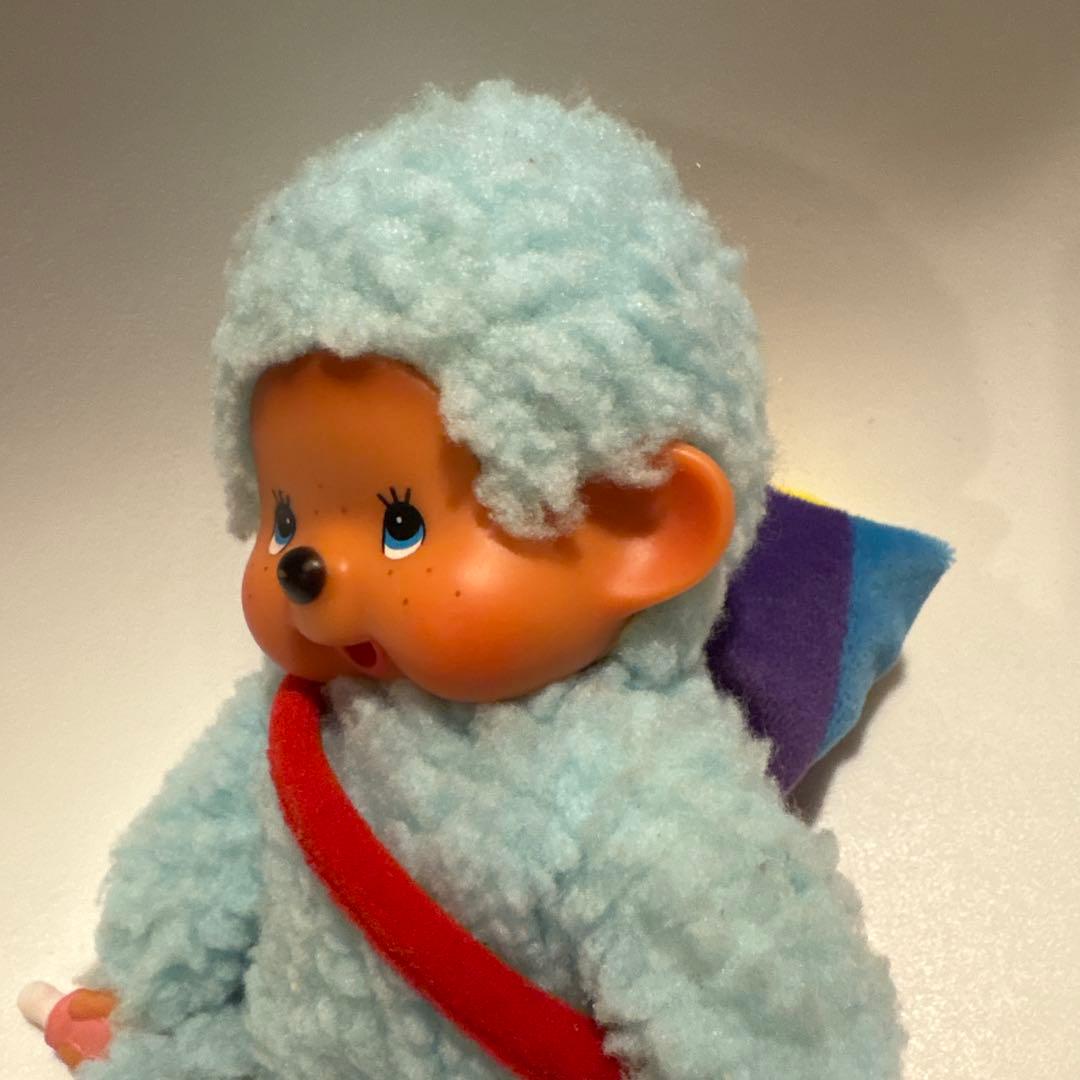 モンチッチ レインボーブルー 2000年 - ぬいぐるみ・マスコット通販