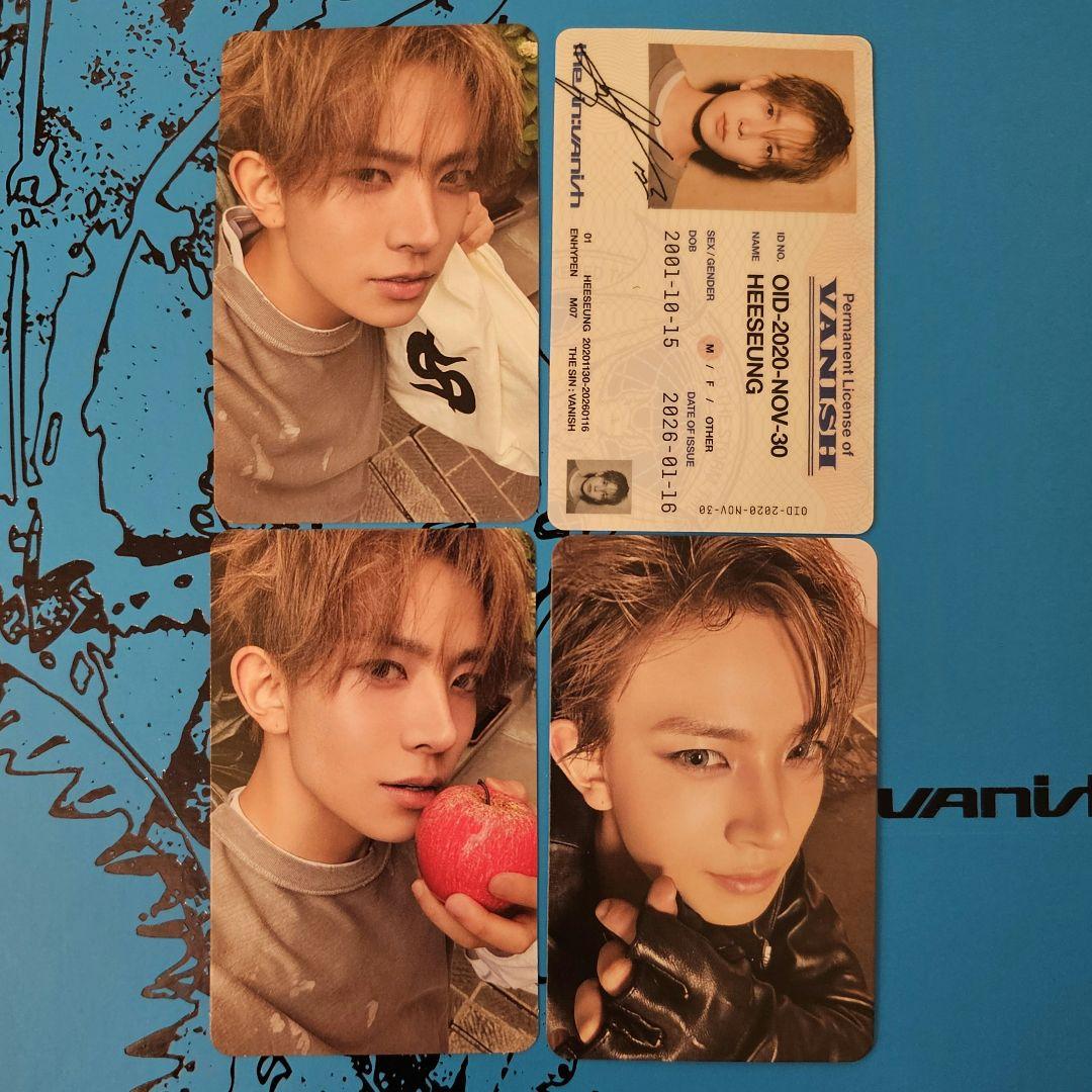 ENHYPEN】ヒスン THE SIN:VANISH トレカ セット - メルカリ