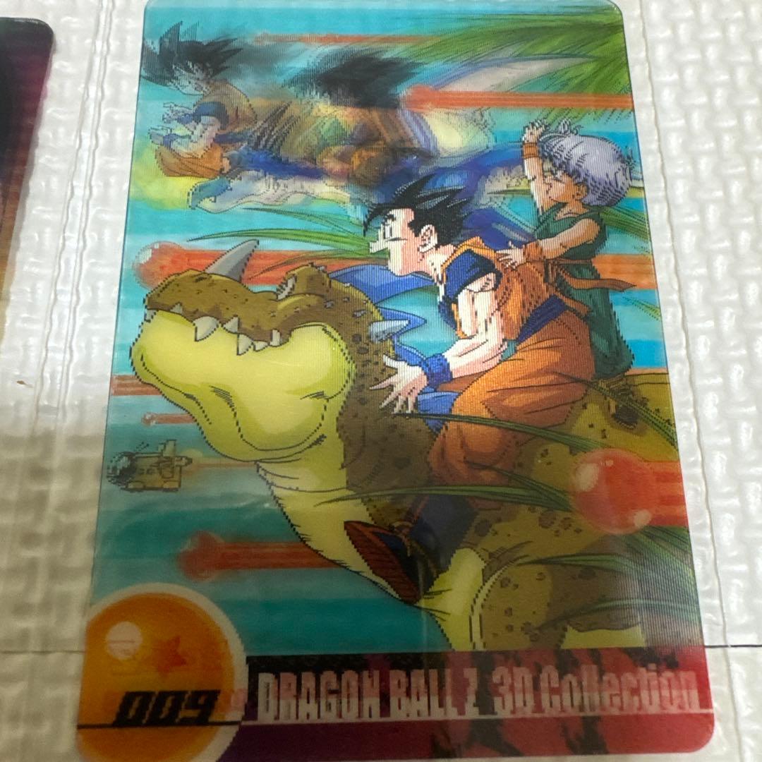 レア美品】ドラゴンボールZ 森永 ウエハース 3Dコレクション 7枚セット