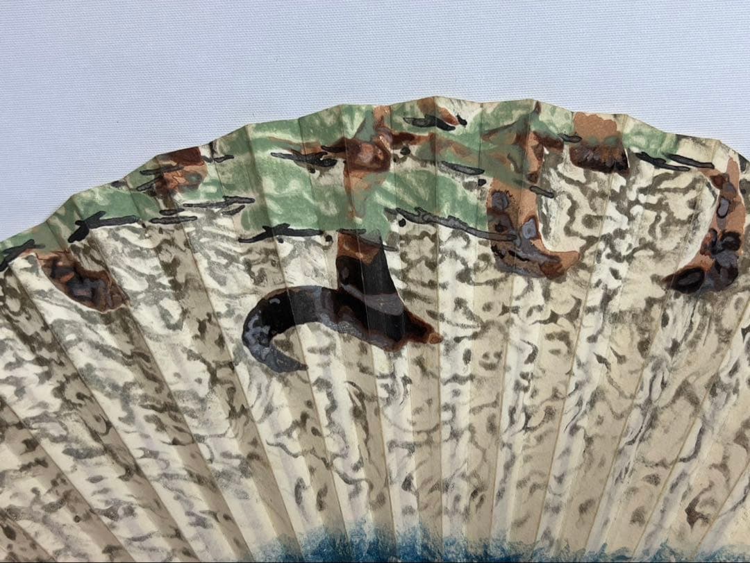 前田青邨 扇面画 日本画 帝室技芸員 文化勲章 萩岡松韻 為書 山田