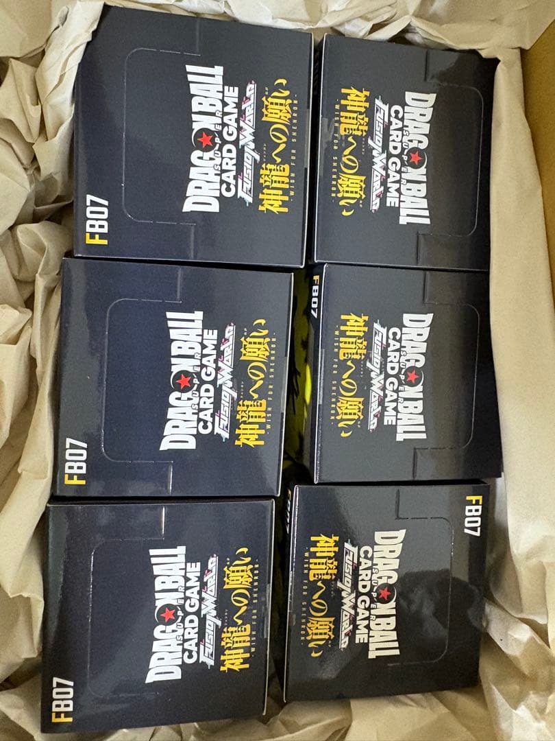 ドラゴンボール フュージョンワールド FB07 神龍への願い6BOX 未開封 BANDAI（バンダイ） ドラゴンボールスーパーカードゲーム 神龍への願い