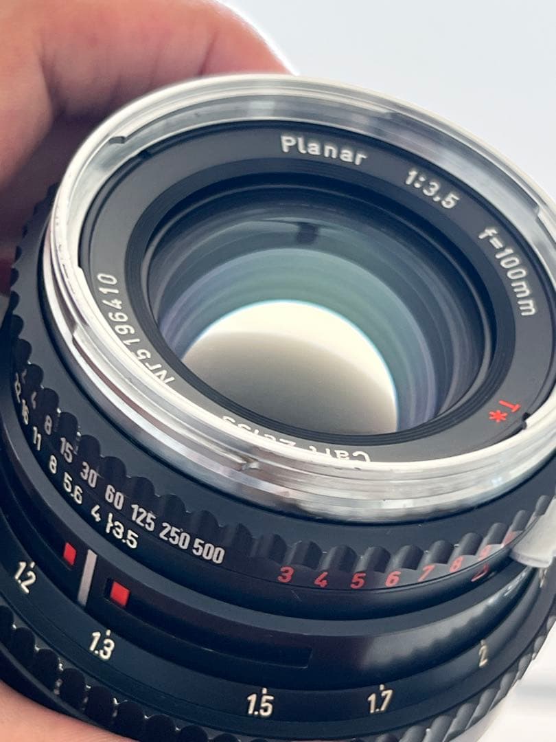 Hasselblad planar 100mm f3.5 先白 銘玉 ハッセル - メルカリ
