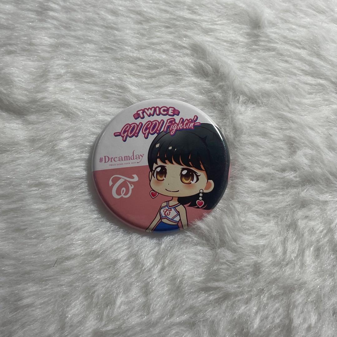 最終値下げ中】TWICE GO！GO！ fightin' 缶バッジ
