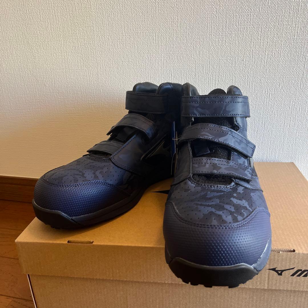 オールマイティ WT 安全靴 ネイビー×ダークシルバー　27.0EEE