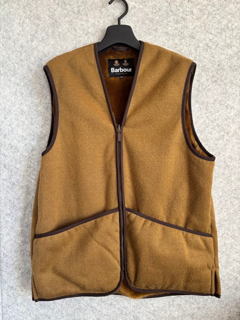BARBOUR / Warm Pile Zip-In Liner ベスト44 - メルカリ