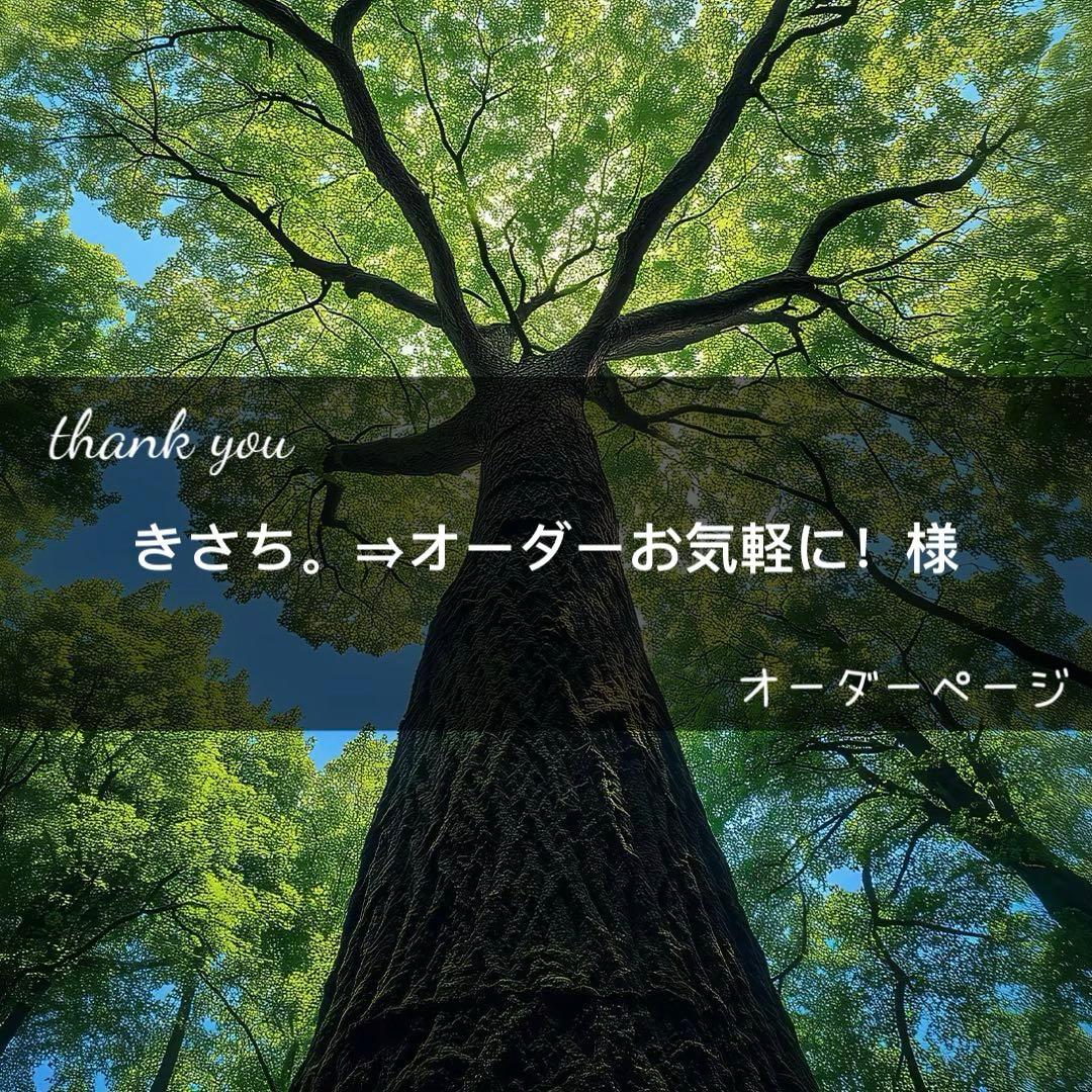 きさち。⇒オーダーお気軽に！様オーダーページ 7月8日お取置き可能