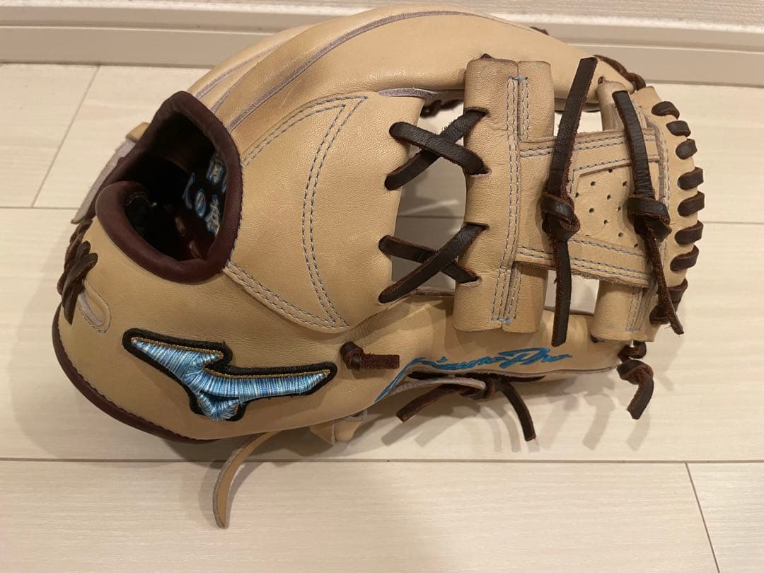 Mizuno Pro】 ダイバーシティブルー 軟式グローブ オーダーAXI型