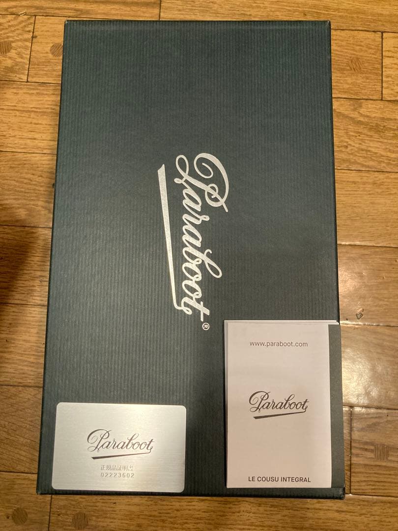 Paraboot パラブーツ THIERS ティエール 黒 8 26.5cm