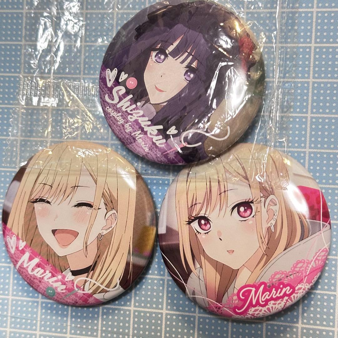 その着せ替え人形は恋をする 喜多川海夢 缶バッジ ガチャガチャ セット