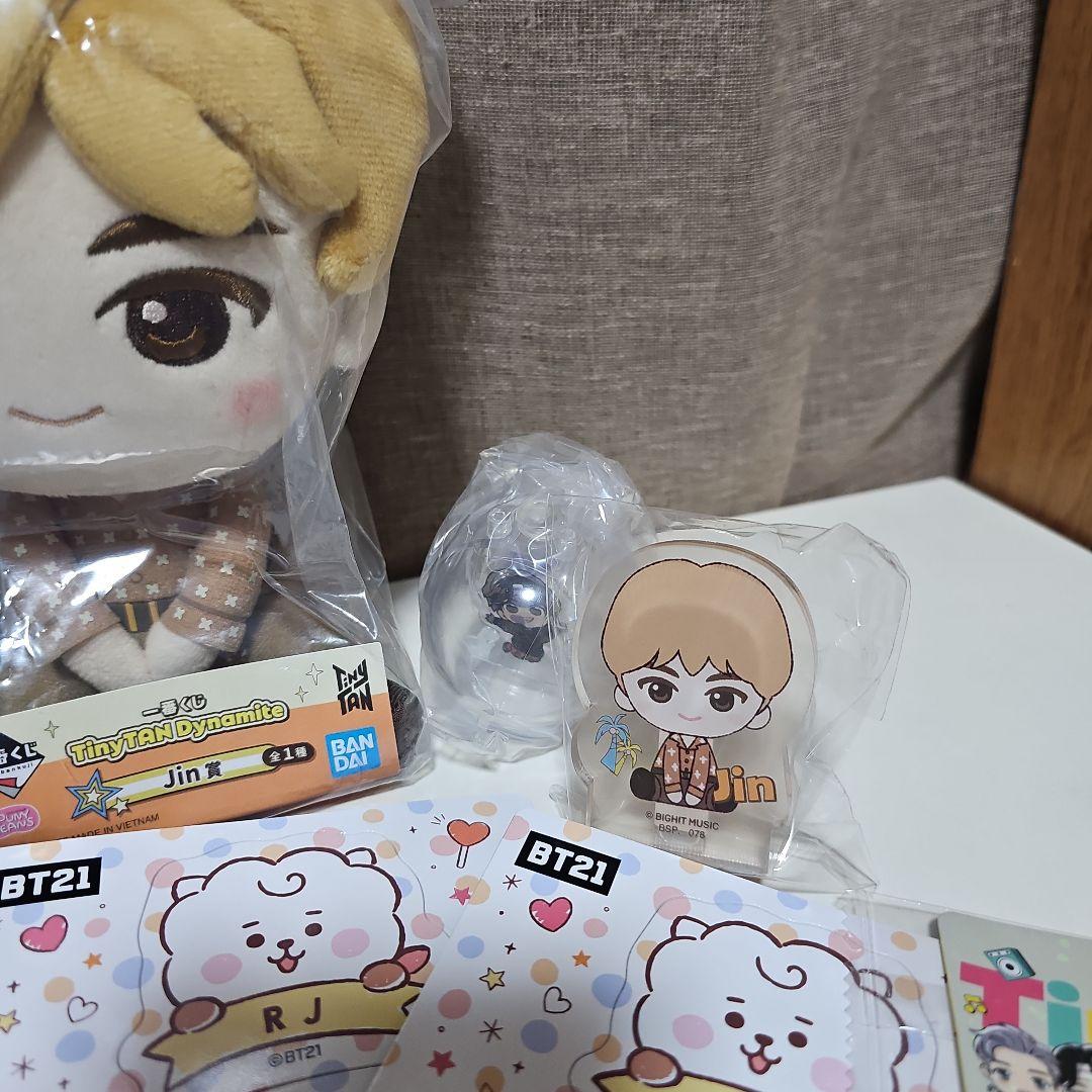 BTS JIN TinyTAN 一番くじ BT21 まとめ売り - メルカリ
