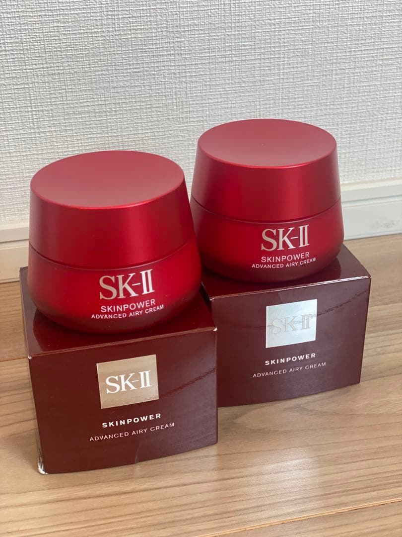 SK-II スキンパワー　アドバンスエアリークリーム　80g 2個セット 楽天市場】SK-II SK2 スキンパワーアドバンストエアリークリーム (乳液