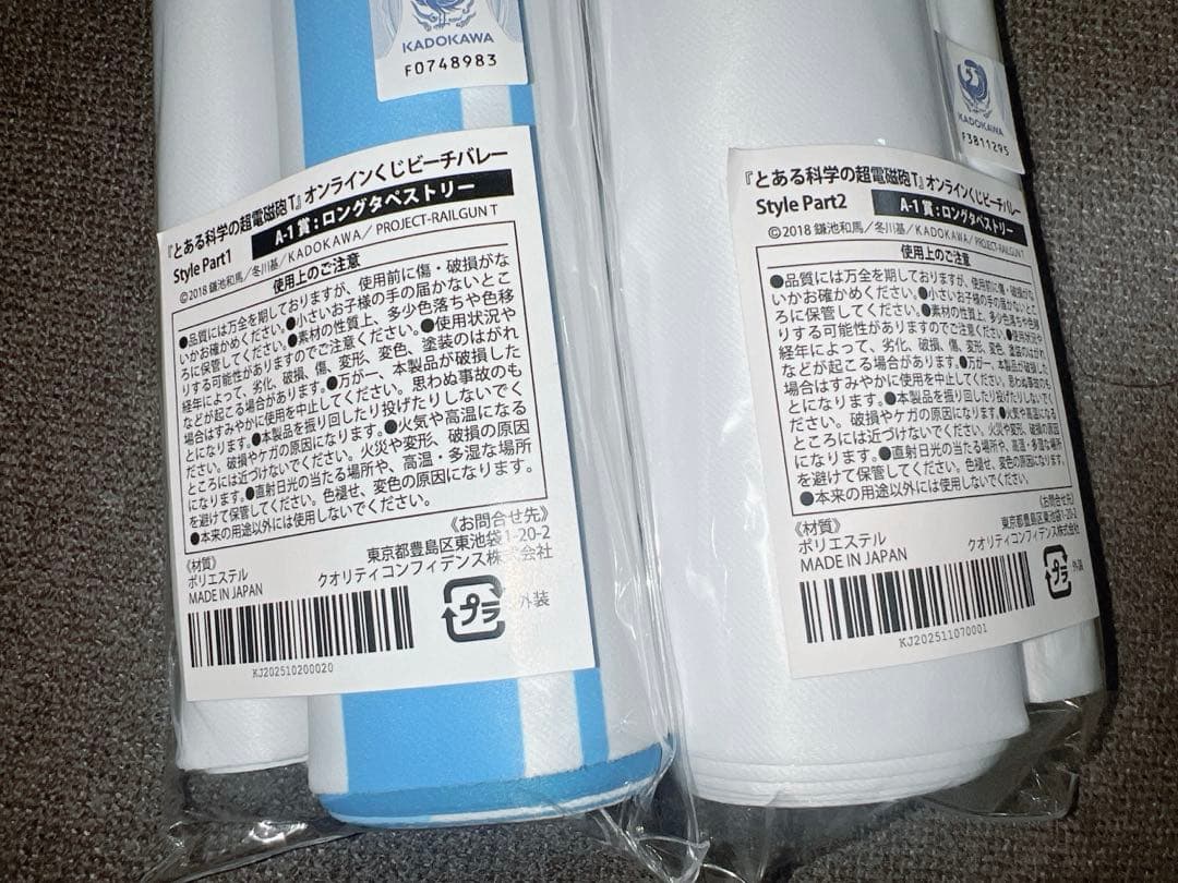 とある科学の超電磁砲 白井黒子 御坂美琴 ビーチバレー ロング