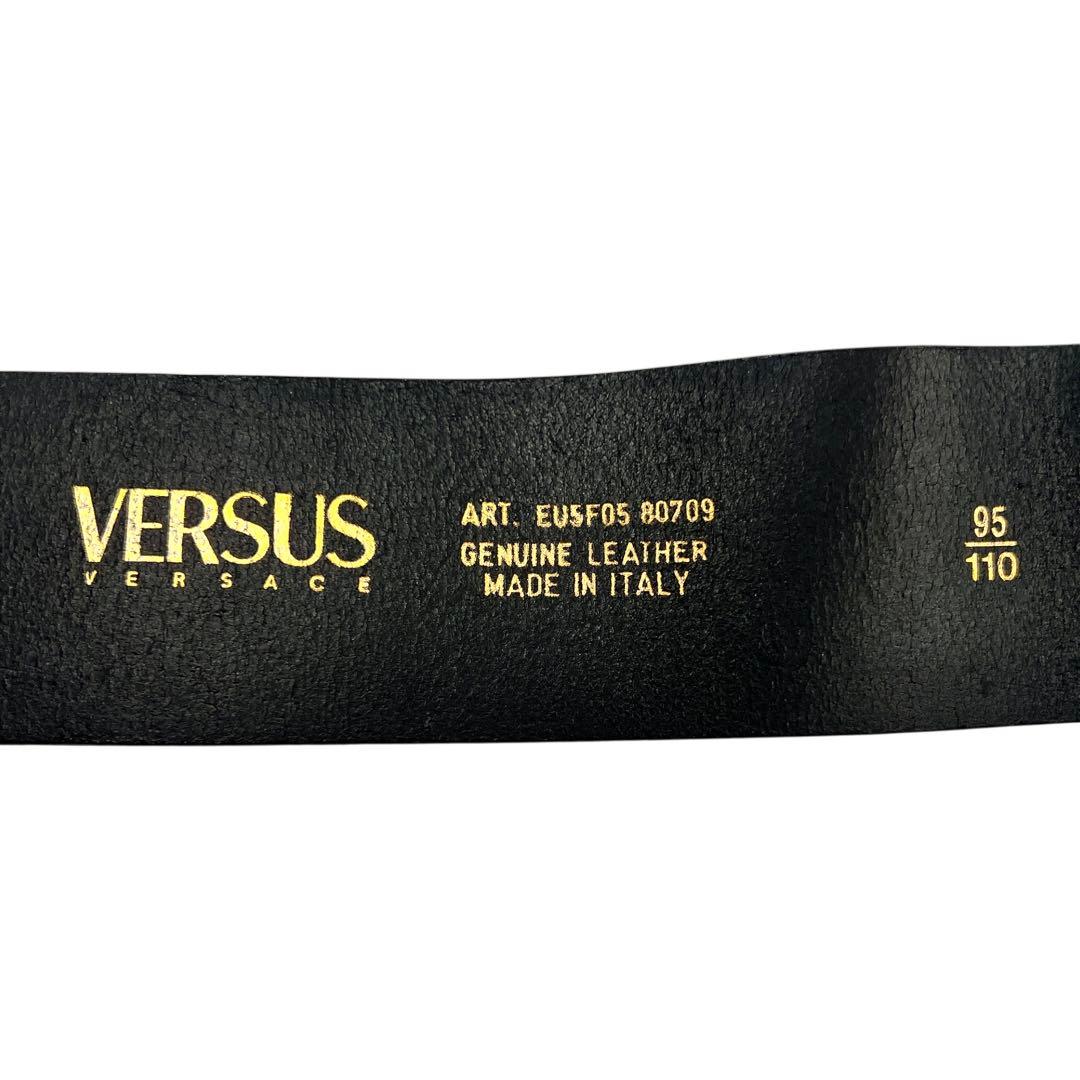 専用 VERSUS VERSACE 110/95 ブラック ベルト 7611 - メルカリ