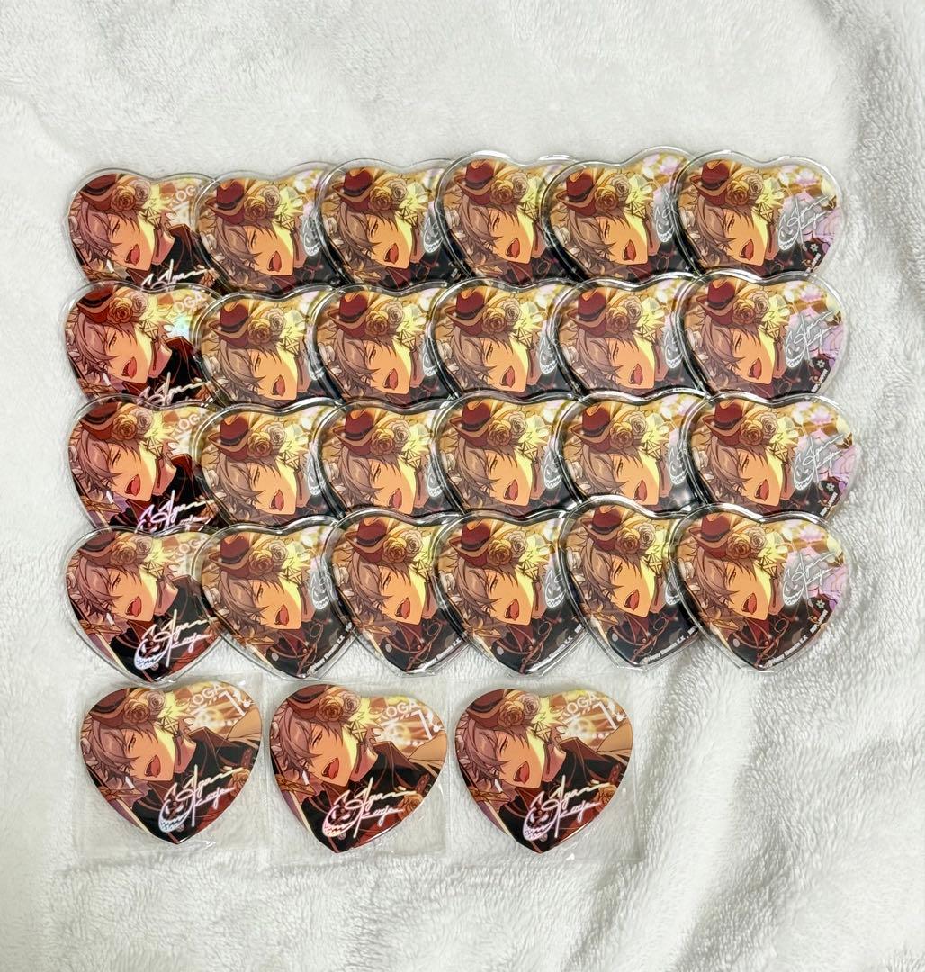 あんスタ 大神晃牙 バンケット 中国 願望 ハート缶バッジ とるパカ あんスタ 大神晃牙 願望缶バッジ 中国 ハート缶バッジ - メルカリ