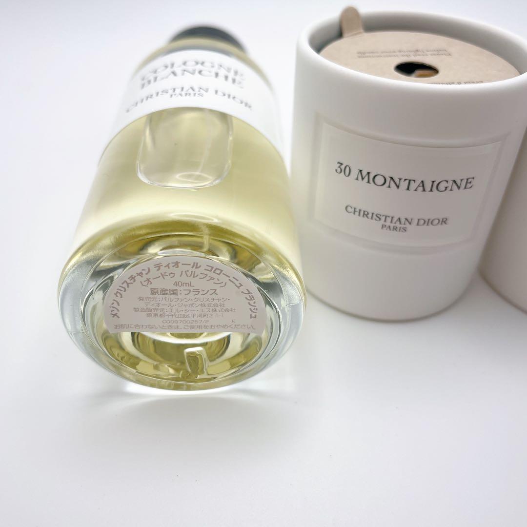 ディオール Cologne Blanche 40ml＋キャンドル 3点セット