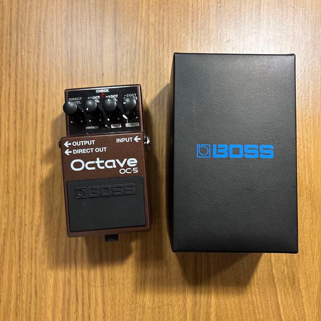 ギター Boss OC-5 Amazon.com: BOSS Oc-5 Octave Guitar And Bass Effect Pedal with