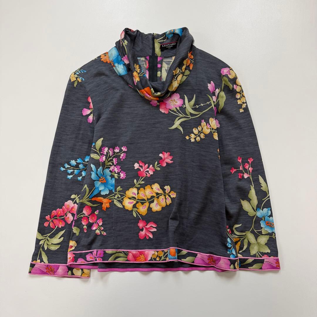 LEONARD レオナール セットアップ 花柄 カットソー＆スカート - メルカリ