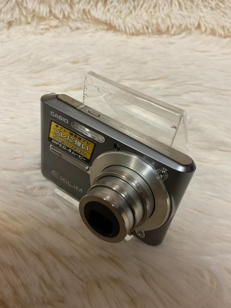 簡易動作確認済】CASIO EXILIM コンデジ EX-S500 シルバー