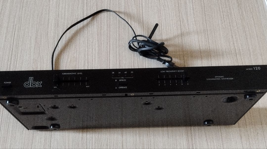 dbx120 ダイナミック　サブハーモニック　シンセサイザー dbx ダイナミックサブハーモニックシンセサイザー#120 | 広島の