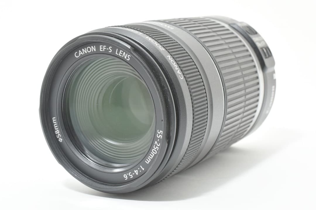 Canon EF-S 55-250mm F4-5.6 IS前後キャップ#1068