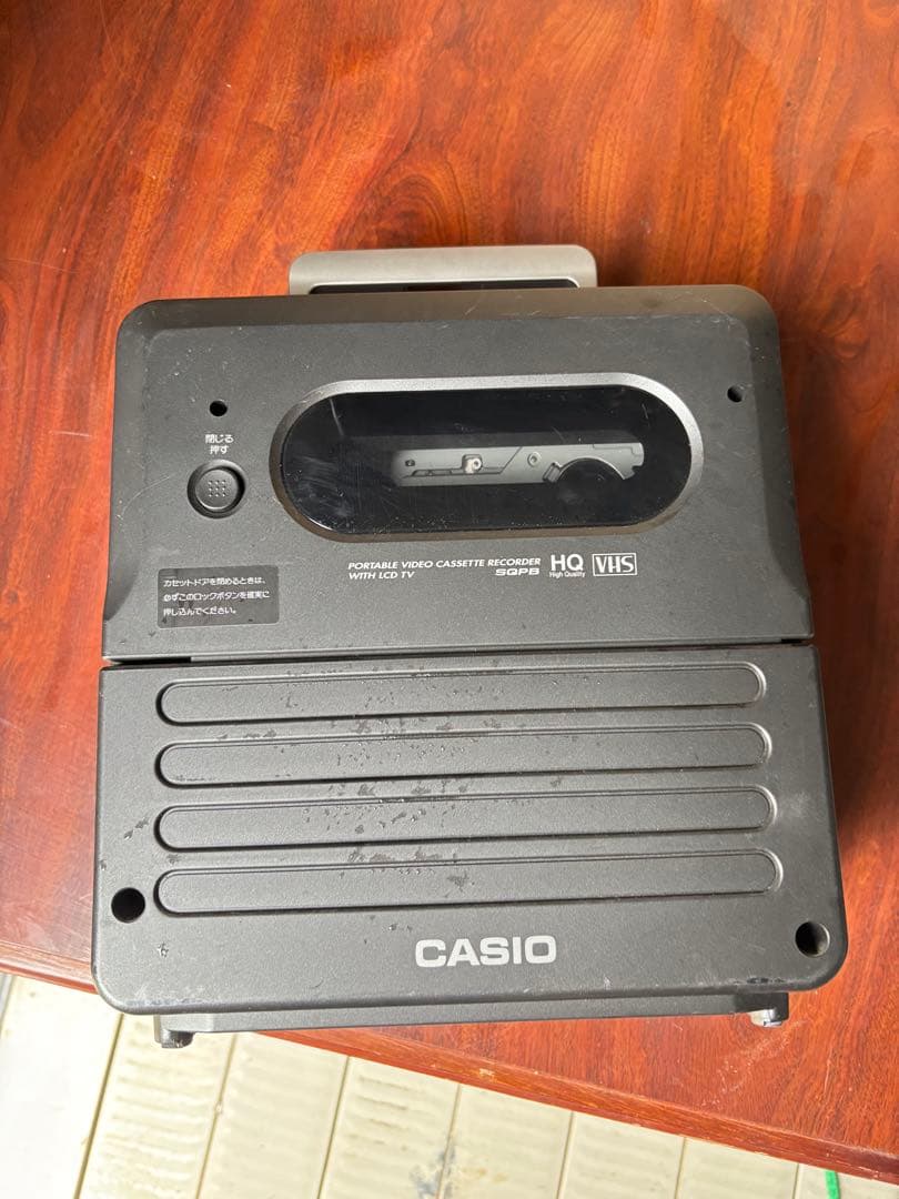 CASIOポータブルVHSビデオレコーダー(VF-5) - メルカリ