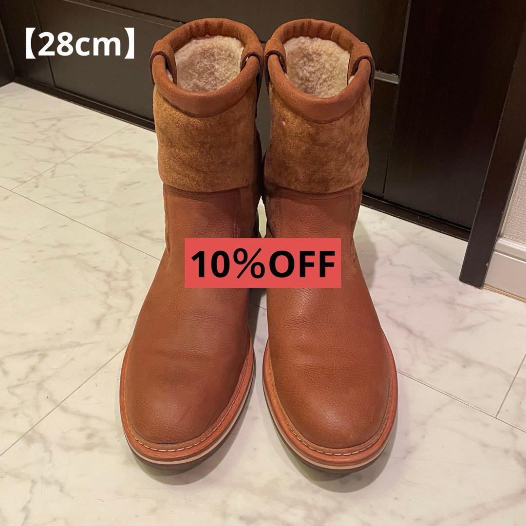 美品】UGG アグ BURKERT バーカート ムートンブーツ チェスナット