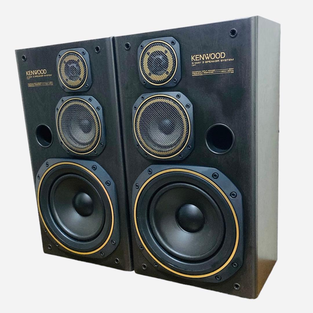 レア！ KENWOOD ケンウッド 3wayスピーカー S-V33E - メルカリ