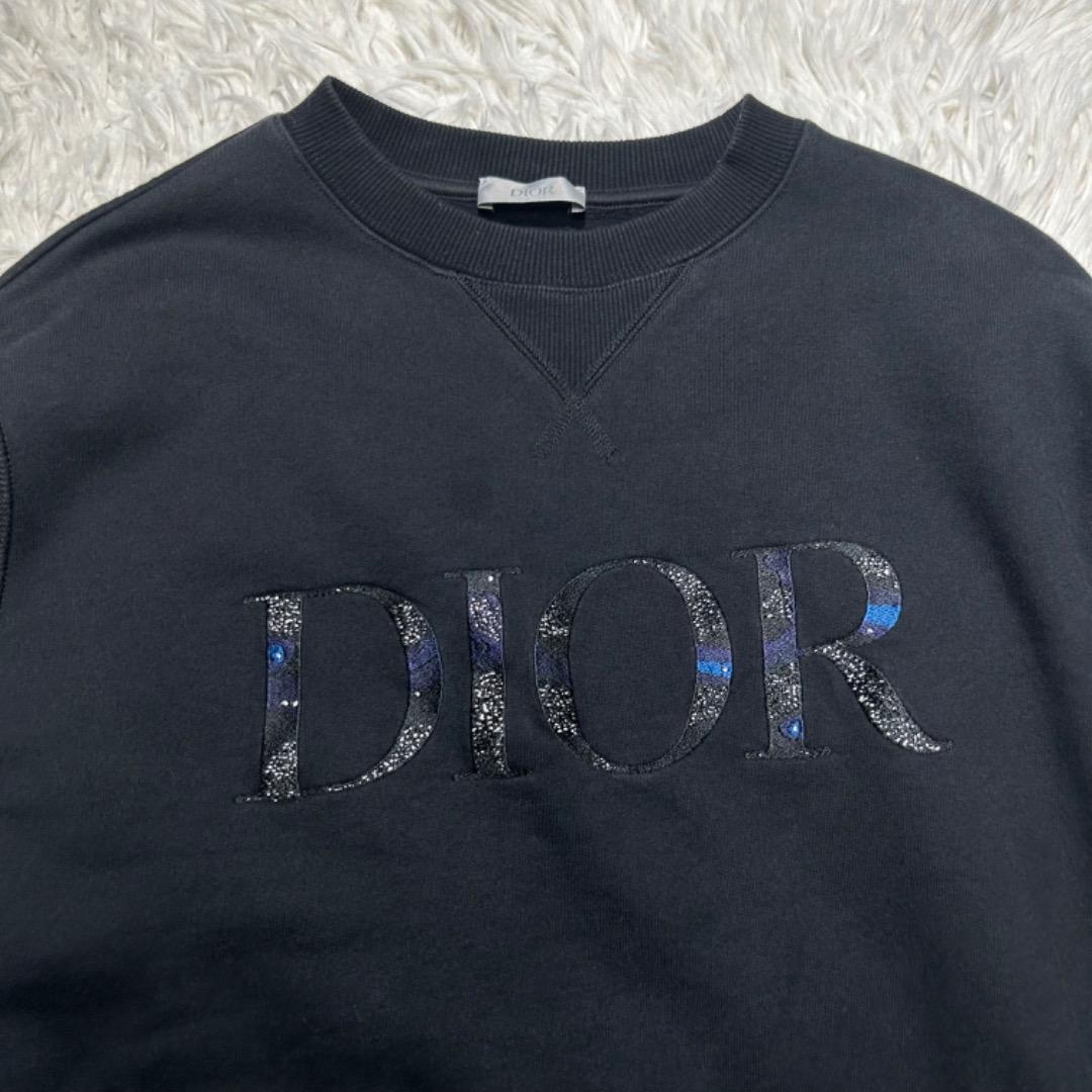 DIOR クリスチャン ディオール トレーナー スウェット ブラック L
