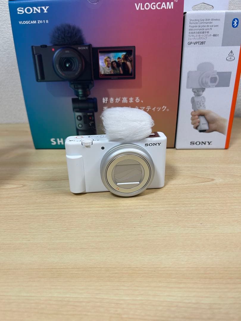 SONY VlogデジカメZV-1II ボディ18-50mm F1.8-4.0