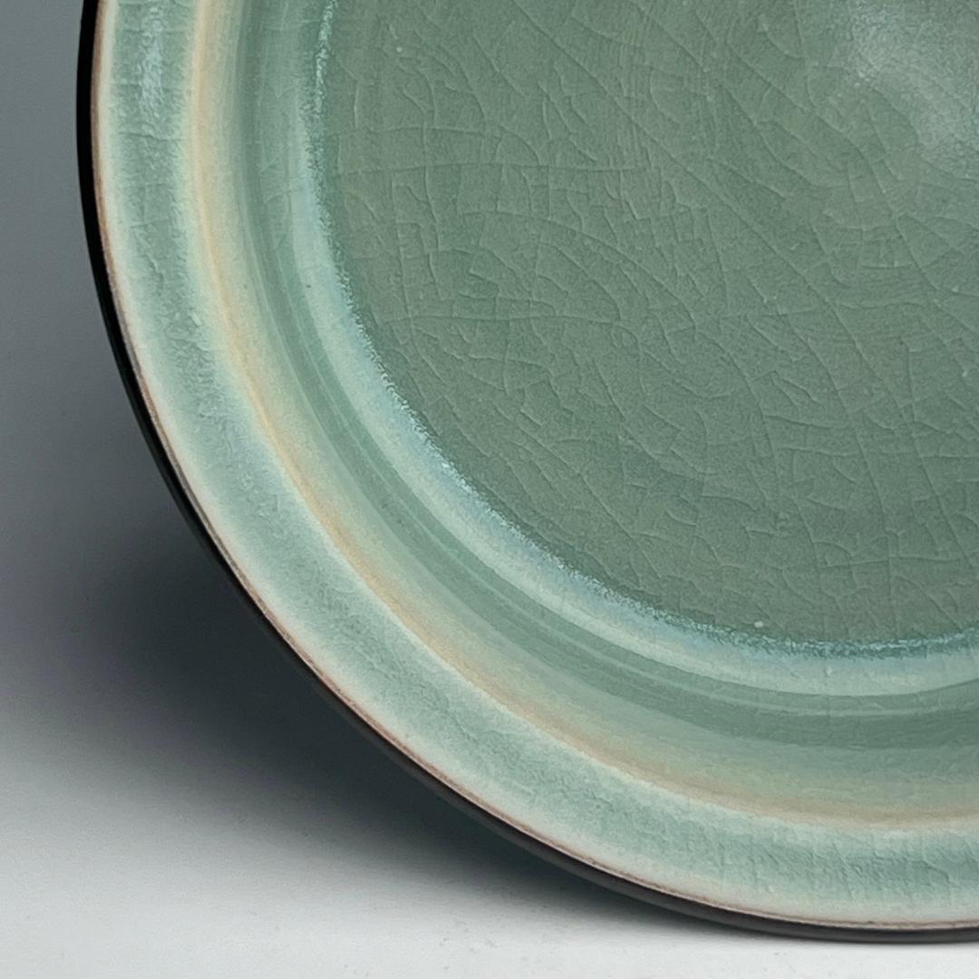 龍泉窯 青磁折沿洗 唐物 中国古玩 中国美術 A953 - メルカリ