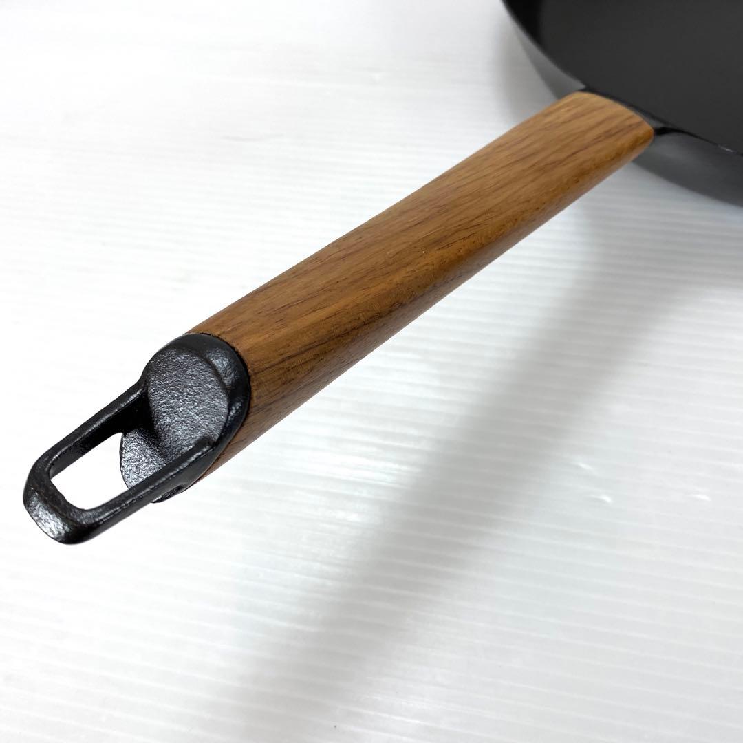 バーミキュラ フライパン 26cm オーク ガス・IH対応 鋳物ホーロー製