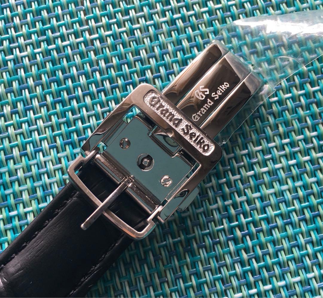 グランドセイコー バタフライバックルレザーベルト付 ラグ幅19mm尾錠幅