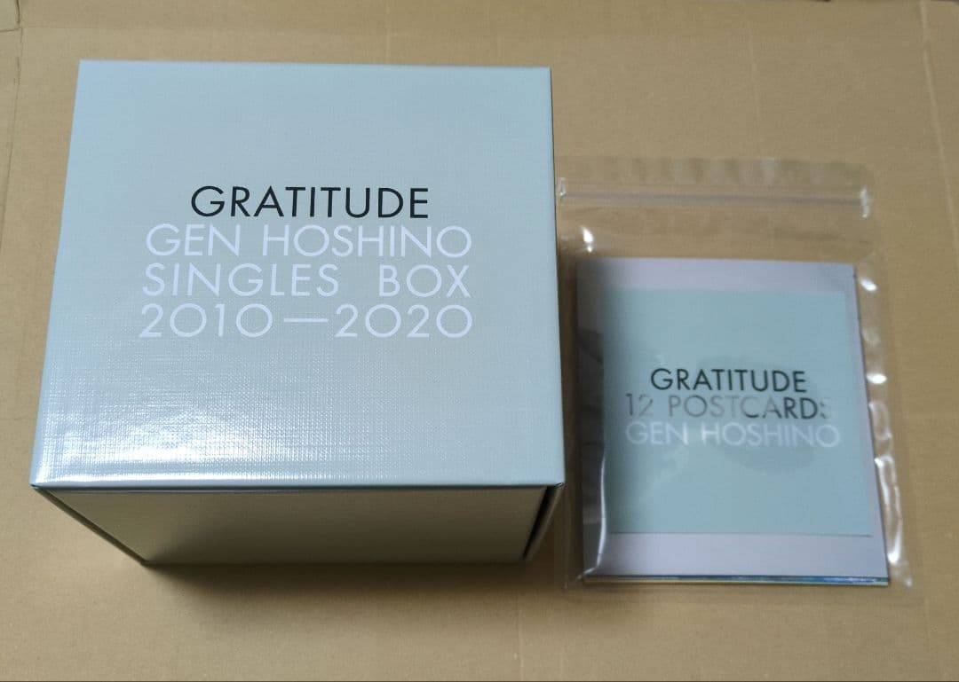 星野源 Gen Hoshino Singles Box “GRATITUDE” - メルカリ