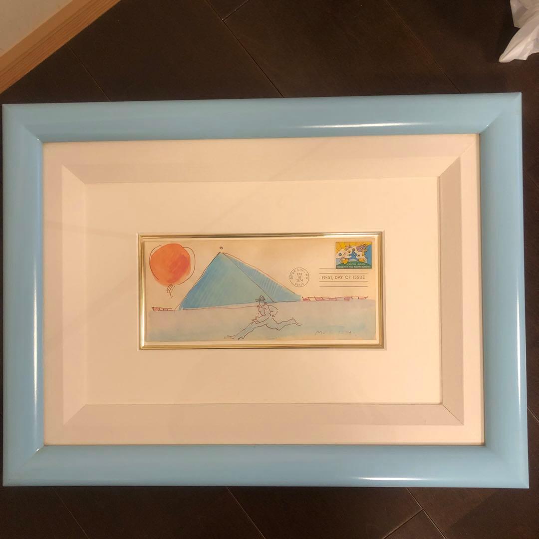 ピーター マックス　真作 水彩画 ピラミッドとバルーン 切手付き 2026年最新】Yahoo!オークション -ピーターマックス(ホビー