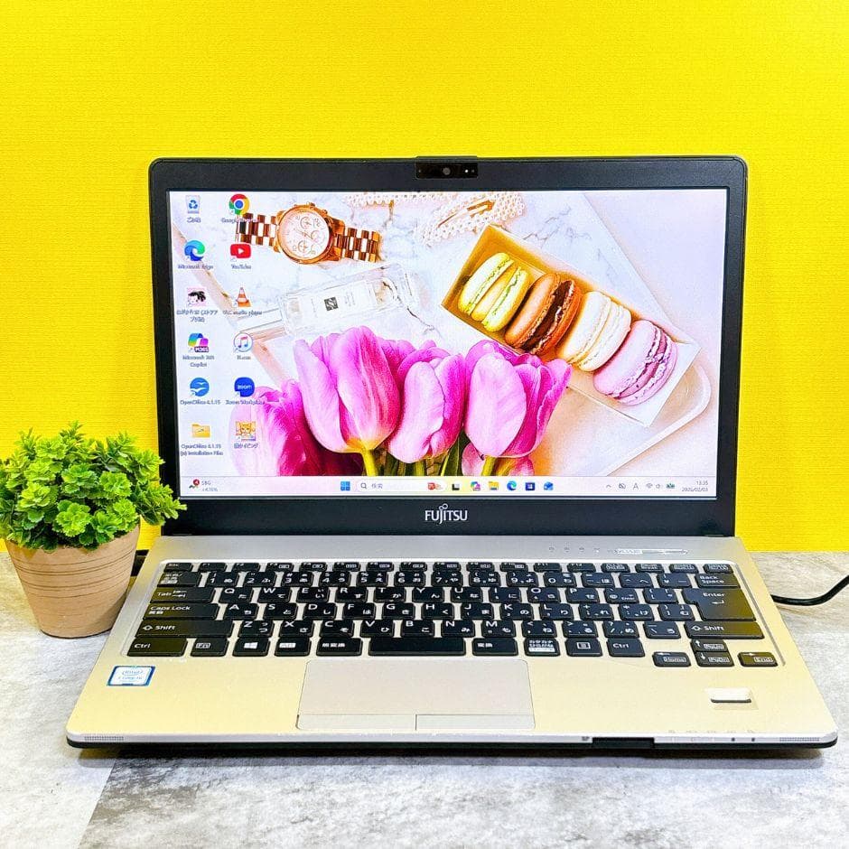 i5✨小型軽量❣SSD搭載で快適✨カメラ付き フルHD 薄型 Windows11